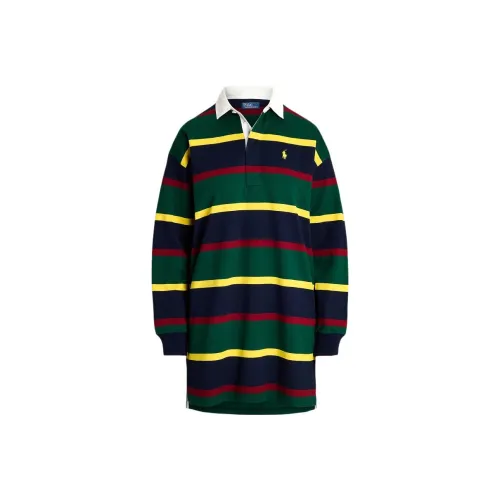 Sportscraft Crowe Polo Long Sleeved Dresses Women's Green