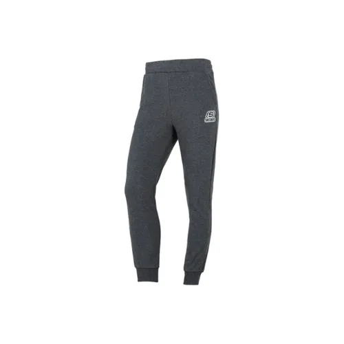 Skechers Sports Lifestyle Collection Basic Casual Collection Knitted Sports Pants Women's Dark Heather Gray