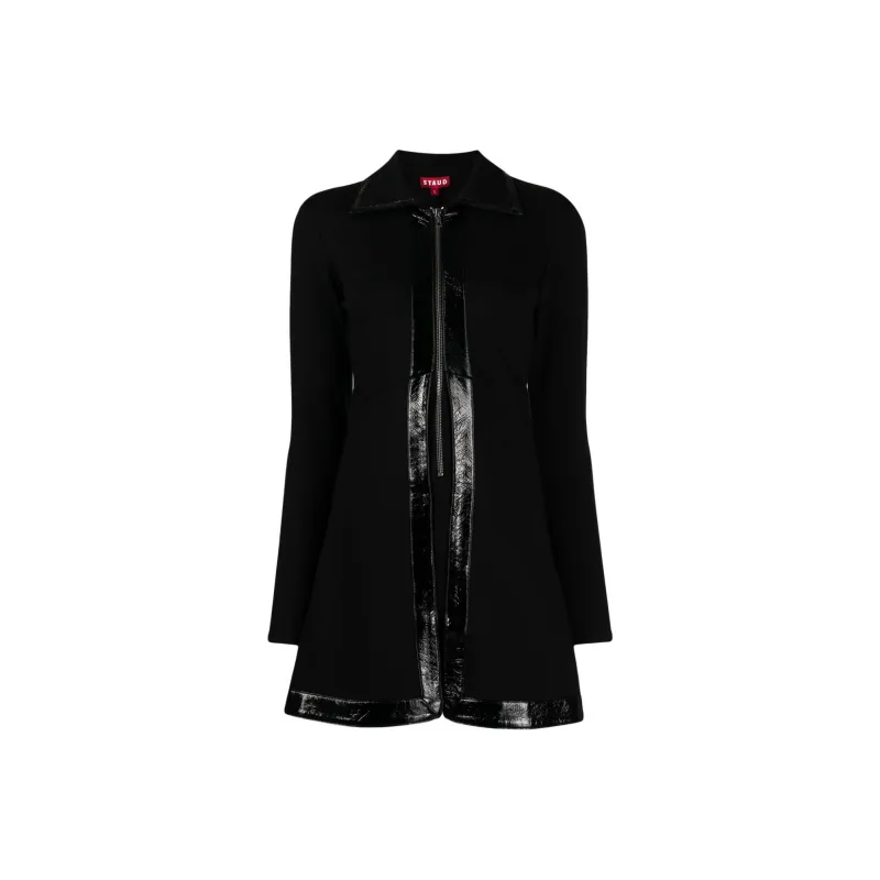 Staud Long-Sleeved Dresses Women's Black-0