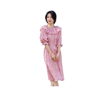 【dme】 Short-Sleeved Dresses Women's Pink