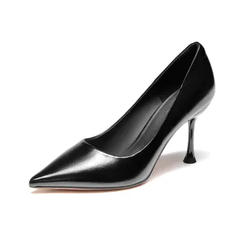 AOKANG High Heels Women's Black, Nude