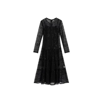 Bebe FW24 Long Sleeved Dresses Women's Black