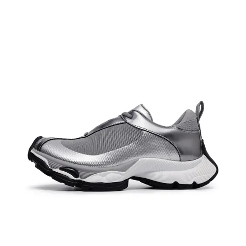 BURGELY Height Increasing Low Top Chunky Sneakers Womens