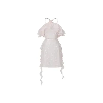 Misi Camii Short Sleeved Dresses Women's Pink