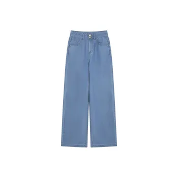 Mo Han Yi Mei Jeans Women's Denim Blue