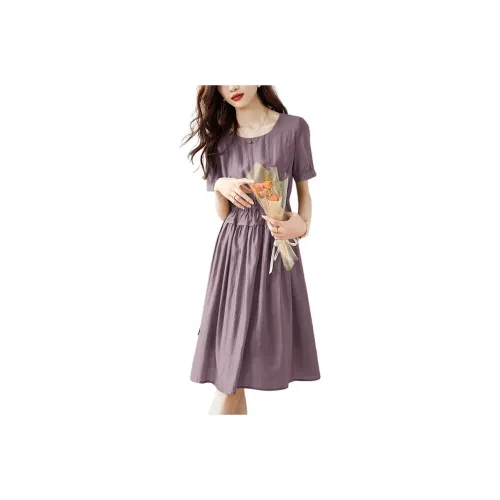 Mo Han Yi Mei Short Sleeved Dress Women's
