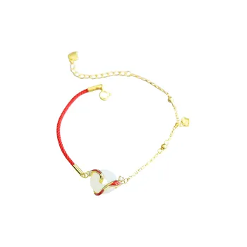 Jade Ink Love Hetian Jade Bracelets White Jade Unisex
