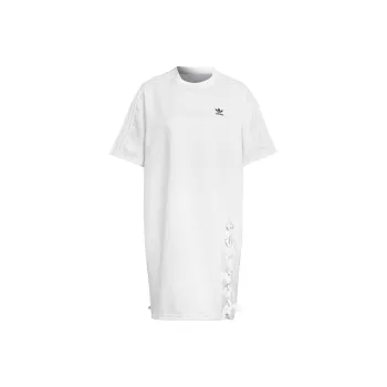 Adidas Originals Short Sleeved Dress Women's White