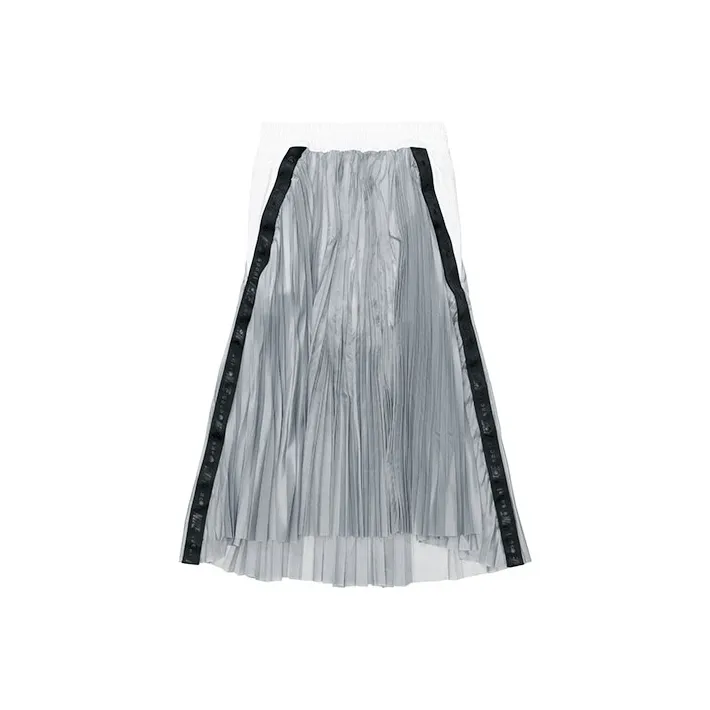 Sacai X Nike Casual Long Skirts Women's Gray-0