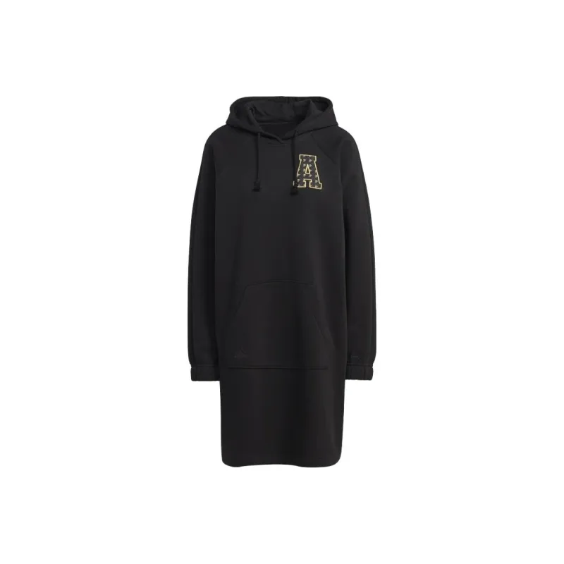 Adidas Long-Sleeved Dresses Women's Black-0