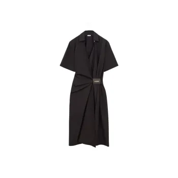 LOEWE Draped Midi Dress