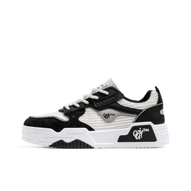 Grumpy Ram Slip Resistant, Abrasion Resistant, Breathable Low Top Skateboard Shoes Men's-9