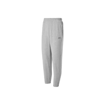 Adidas Knitted Sports Pants Women's Medium Heather Gray