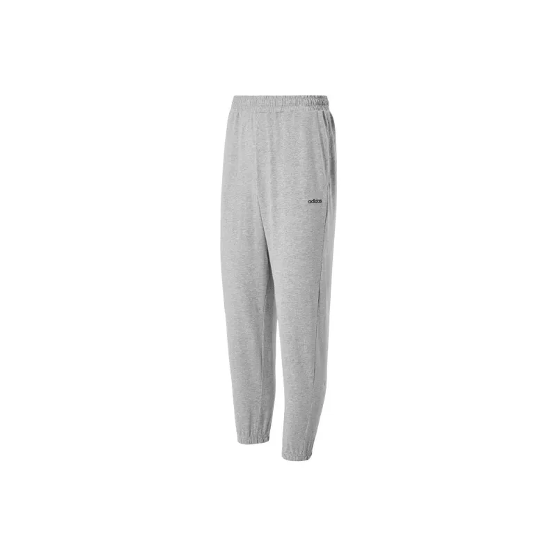 Adidas Knitted Sports Pants Women's Medium Heather Gray-0