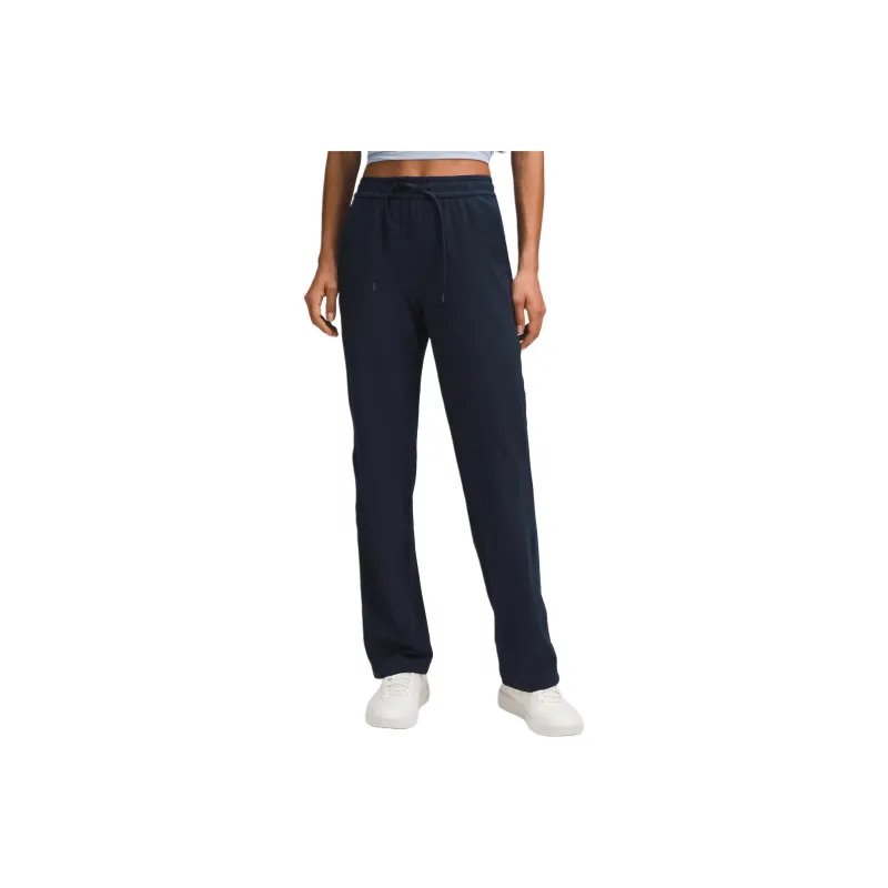 Lululemon Knitted Sports Pants Women's Gray White-17