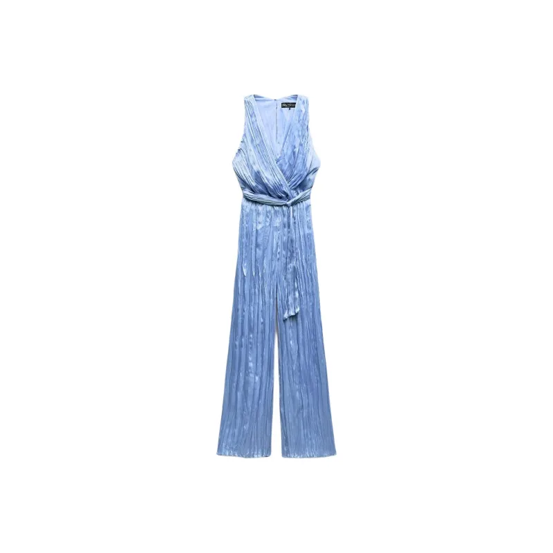 ZARA Jumpsuits Women's Blue-0