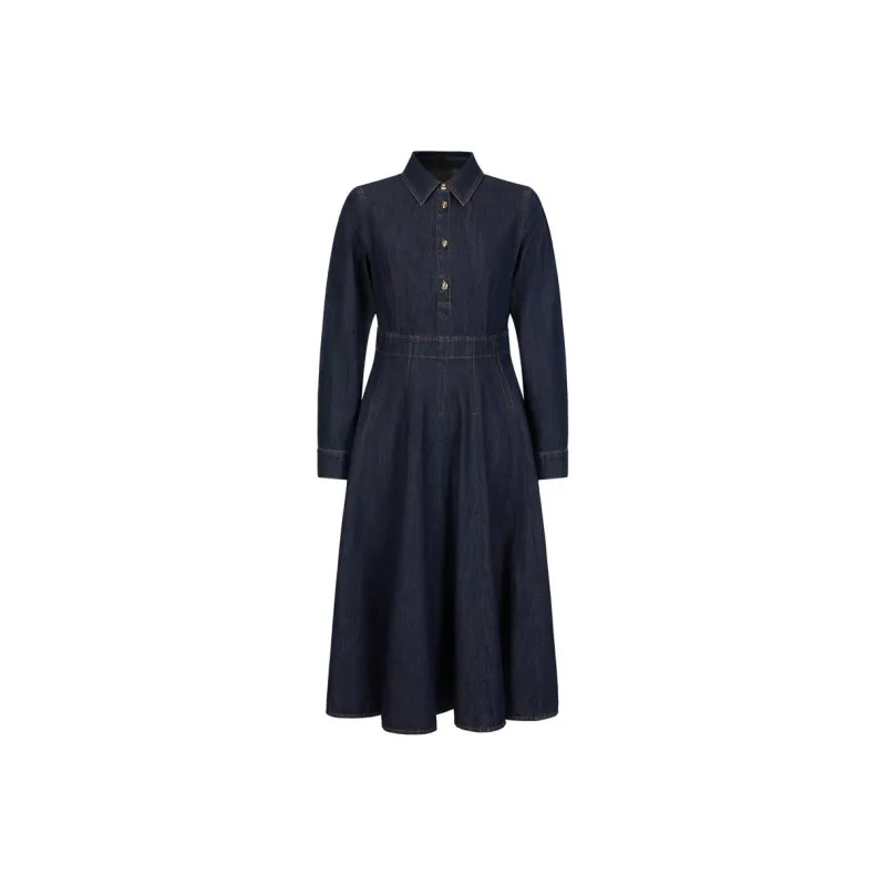 JZ. ANNAKRO Long Sleeved Dresses Women's Dark Blue-0