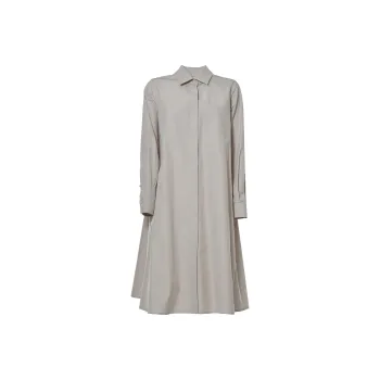 MaxMara Long Sleeved Dresses Women's Gray