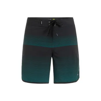 Quiksilver Surfsilk Scallop Beach Shorts Men's Turquoise