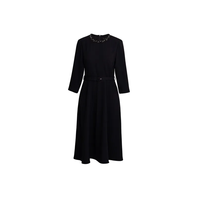 ROEYSHOUSE Long Sleeved Dresses Women's Black-0
