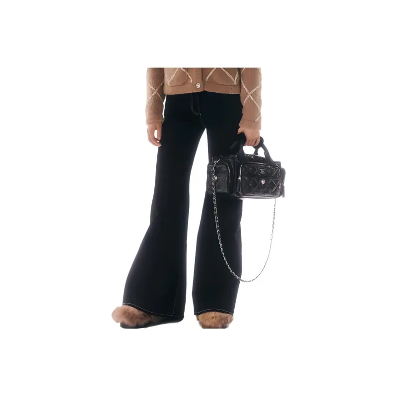 CHANEL Jeans Women's Black-0