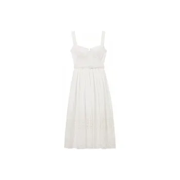 Self-portrait Broderie Midi Dress