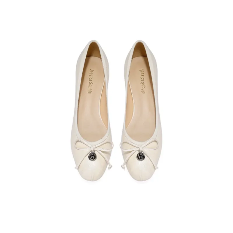 JESSICA SOPHIA Casual Single Shoes 2cm Women's-6