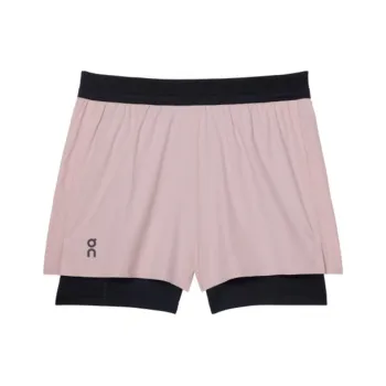 On Performance Casual Shorts Women's Light Purple/Black