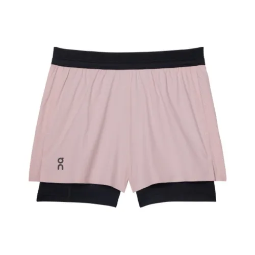 On Performance Casual Shorts Women's Light Purple/Black
