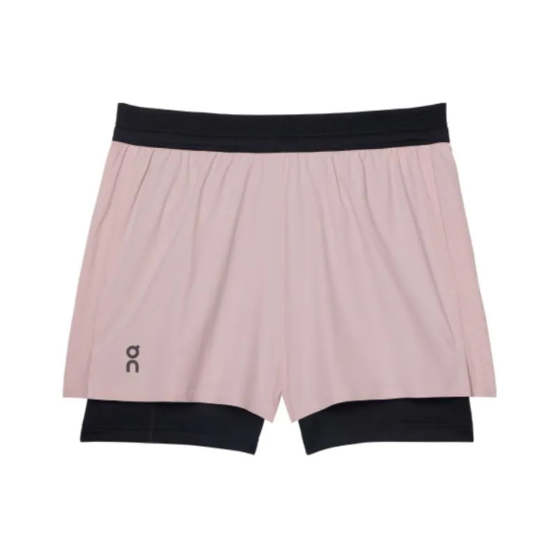 On Performance Casual Shorts Women's Light Purple/Black-0