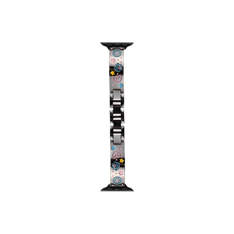 KVZUVUU Watch Band Apple Compatibility Metal-13
