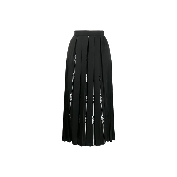 Valentino Casual Long Skirt Women's Black-0