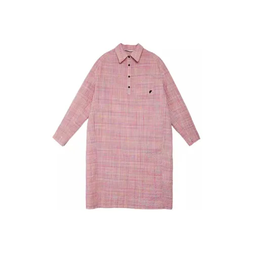 SEMICIRCLE Long Sleeved Dress Women's Multicolor Line