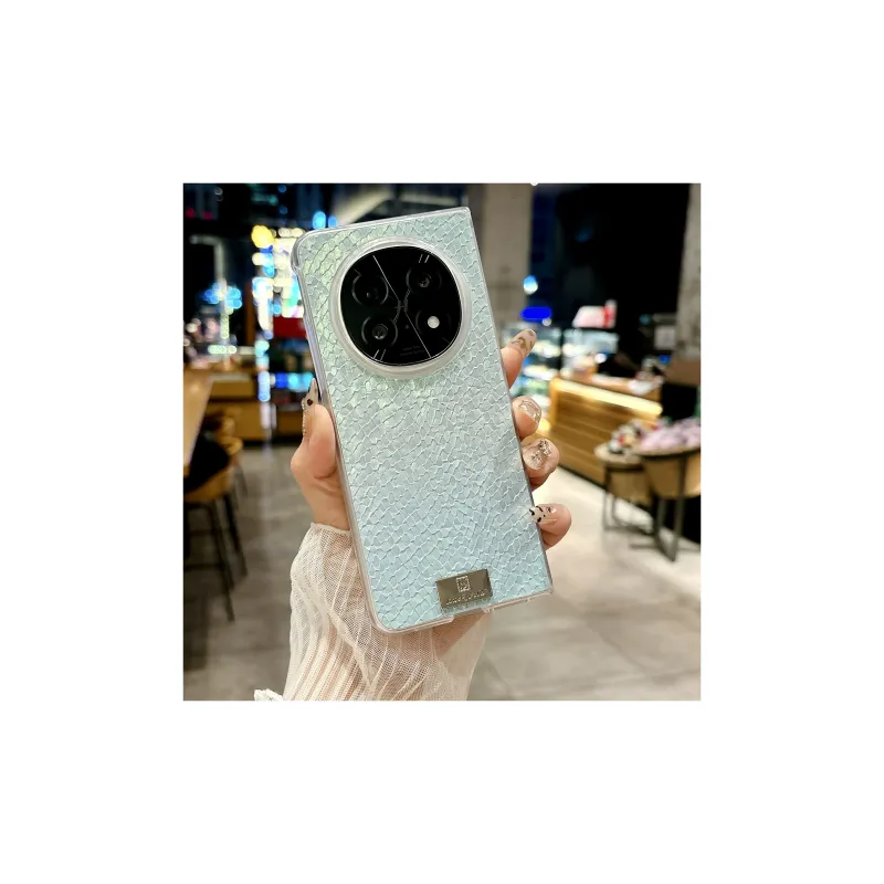 ZHUOJI PC Material Transparent Trim Dragon Pattern Fashion Phone Cases Compatibility OPPO Find N5 Phone Case-1