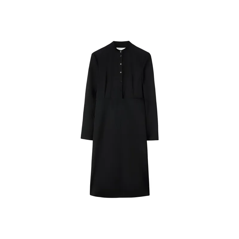 JIL SANDER Long Sleeved Dresses Women's Black-0