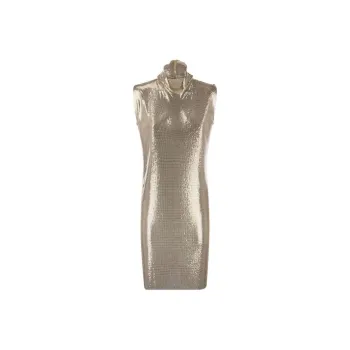 SportMax Mantide Metallic Effect Dress