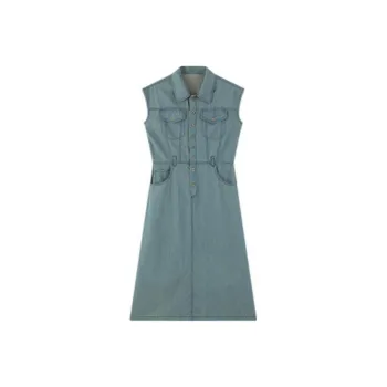 Mt Sleeveless Dress Women's Blue