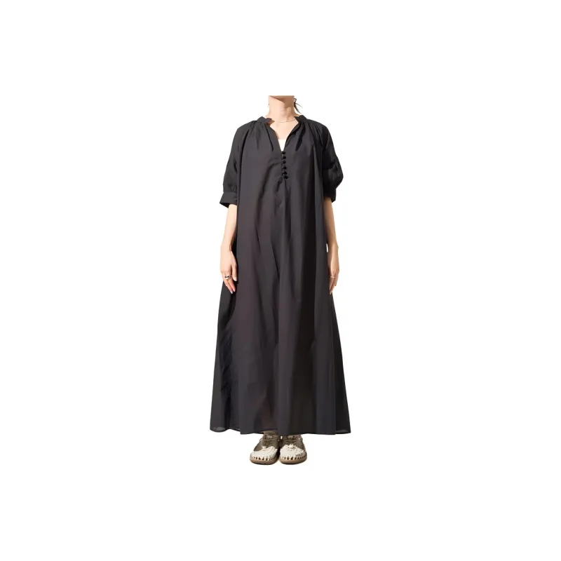FREAK'S STORE Short Sleeved Dress Women's Black-0