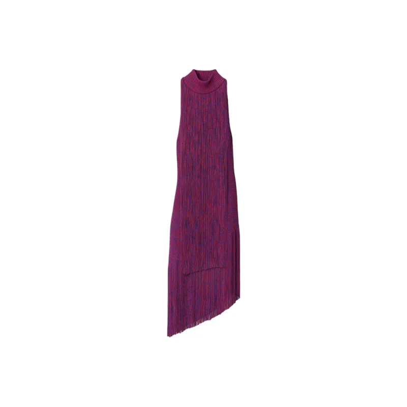 Burberry Sleeveless Dress Women's Mailbox Red-0