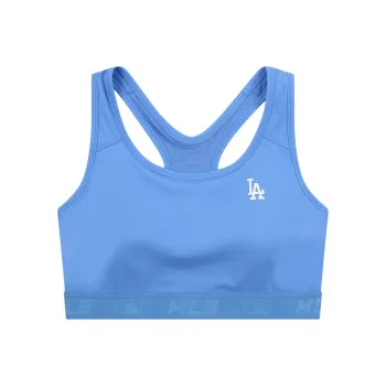 MLB Los Angeles Dodgers Sleeveless Sports Shirts Women's Blue