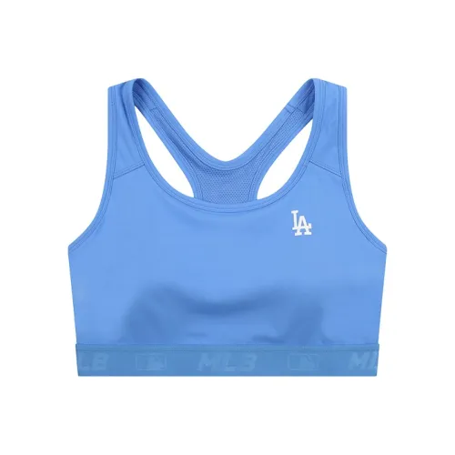 MLB Los Angeles Dodgers Sleeveless Sports Shirts Women's Blue