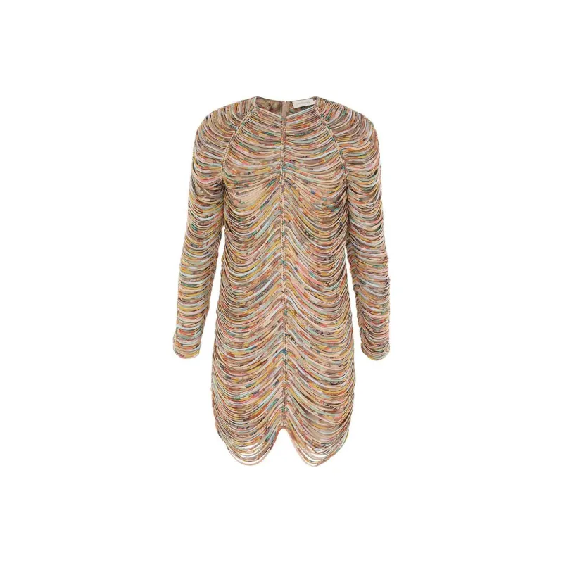 Zimmermann Pavilion Rouleaux Mini Dress-0
