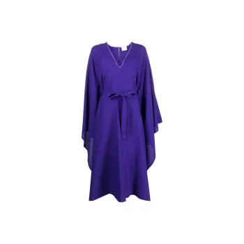 Forte Forte One-shoulder Flared Midi Dress