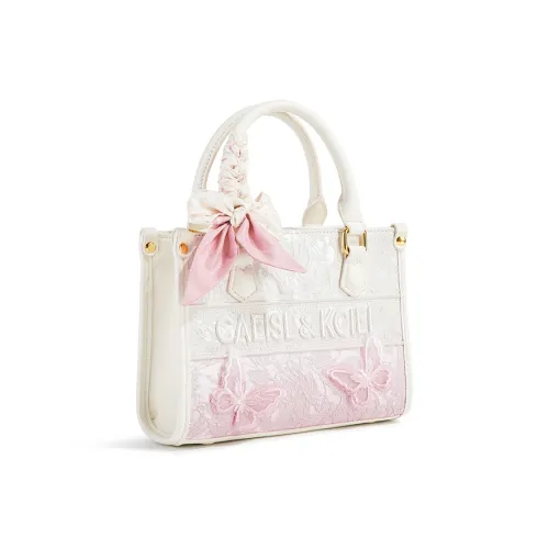 CAEISL&KCIEL Polyurethane Shoulder Bag, Handbag Women's Gradient Pink