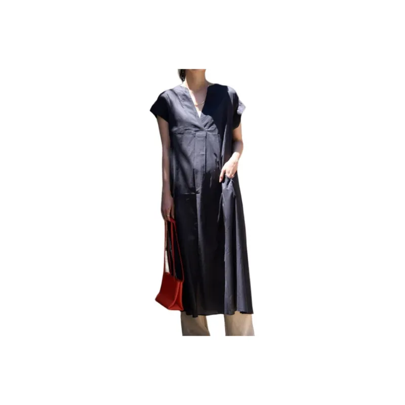 FREAK'S STORE Short Sleeved Dress Women's Black-0