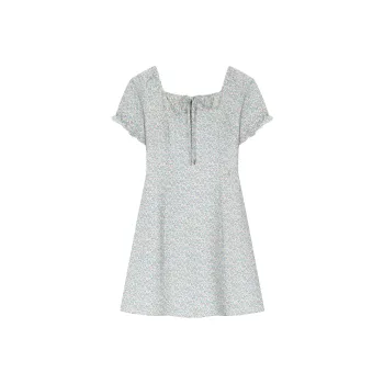 Teenie Weenie Short Sleeved Dress Women's Color Block