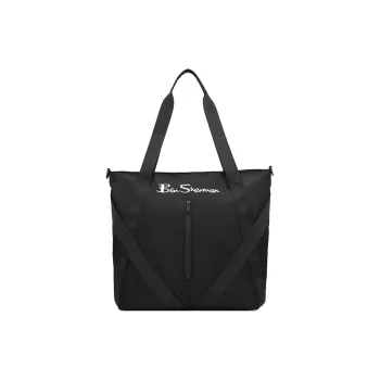 BEN SHERMAN Oxford Shoulder Bag Unisex Black