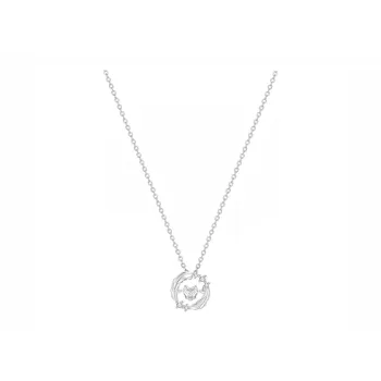 CHINA GOLD 999 Fine Silver Necklaces Women's