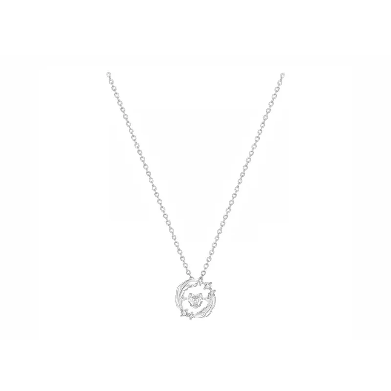 CHINA GOLD 999 Fine Silver Necklaces Women's-0