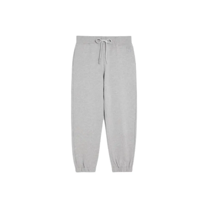 WEEKEND MaxMara SS25 Knitted Sweatpants Women's Light Gray-0